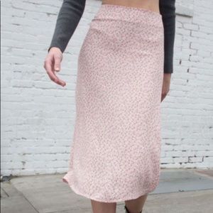 Brandy Melville Floral Midi skirt